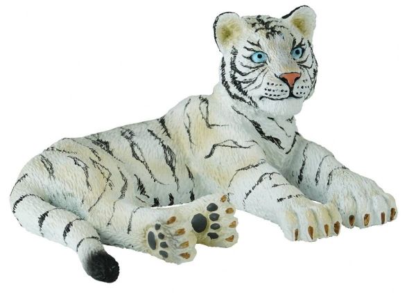 COL88428 - Tigre Blanc couché - 1