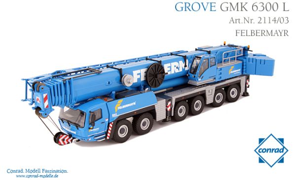 CON2114/03 - Grue GROVE GMK 6300L FELBERMAYR - 1