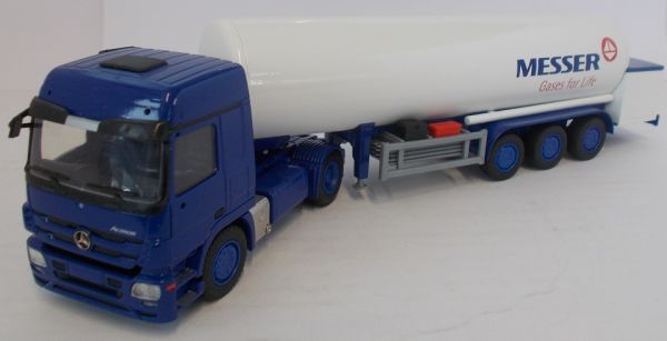 CON72164 - MERCEDES BENZ Actros 4x2 et remorque citerne transport de gaz MESSER - 1