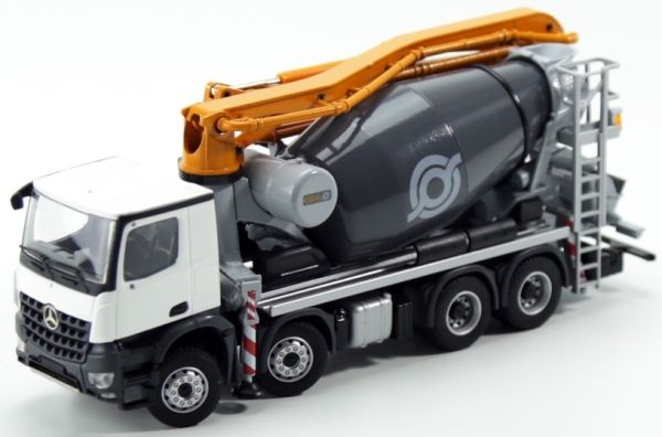 CON78232 - MERCEDES BENZ MK28L 8x4 toupie avec bras pompe - 1