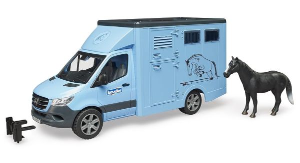 BRU2674 - Mercedes Benz Sprinter avec un cheval - 1