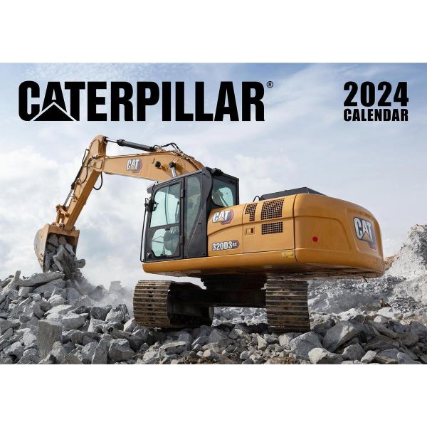 Calendrier 2024 des engins CATERPILLAR