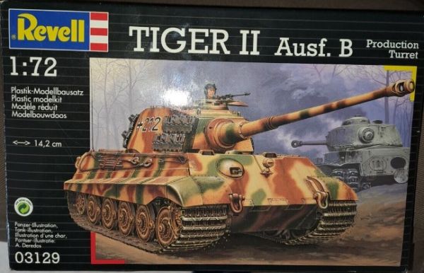 REV03129 - Char TIGER II AUSF. B à assembler et à peindre - 1