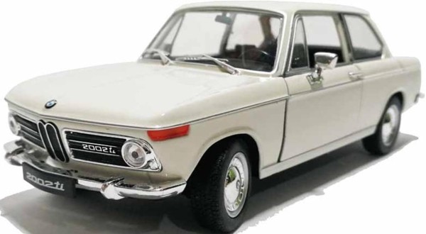 WEL24053WBL - BMW 2002 TI 2 portes 1966 blanche - 1