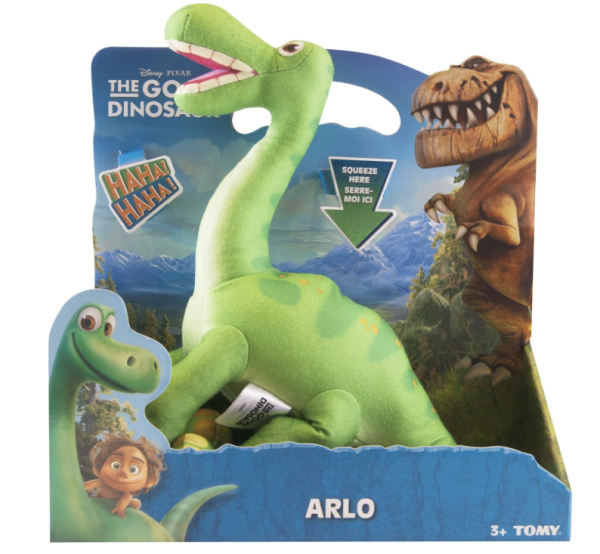 L62904A - Peluche avec bruitage ARLO du film LE VOYAGE D'ARLO - 1