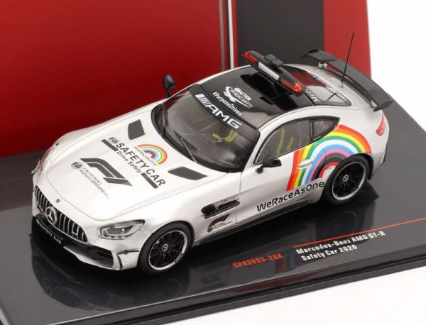 IXO-SP43005-20A - MERCEDES-BENZ AMG GT-R Safety Car 2020 Gris - 1