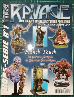 RVH001 - Hors-série Ravage : Les peintres français de figurines fantastiques (en voie d'épuisement) - 1