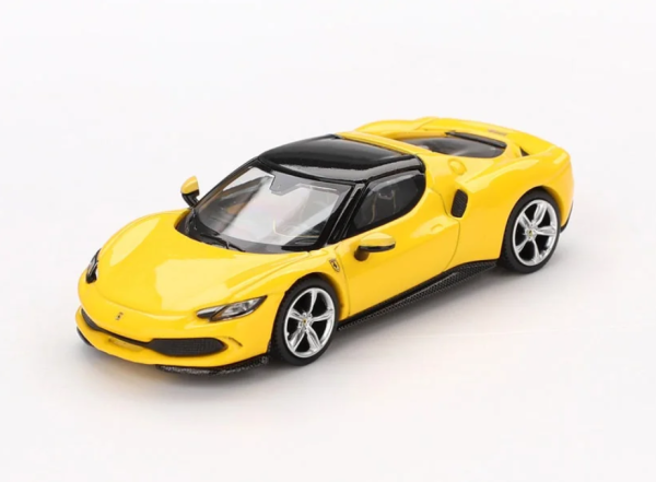 BBRFER64005 - FERRARI 296 GTB 2004 Jaune Giallo Modena - 1