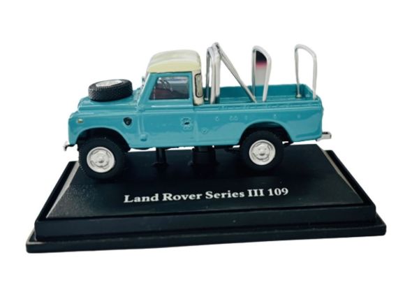 CAR711ND-BLEU - LAND ROVER Series III 109 bleu - 1