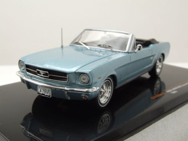 IXOCLC506N.22 - FORD Mustang 1965 Bleu - 1