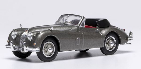 IXOCLC614N.22 - JAGUAR XK140 Cabriolet 1956 Gris foncé - 1