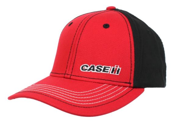 CNH11405 - Casquette CASE IH rouge avec arrière noir - 1