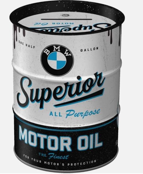 CRMB31501 - Tirelire rétro BMW - Superior Motor Oil - 1