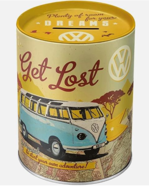 CRMB31503 - Tirelire rétro VOLKSWAGEN - Let's Get Lost - 1