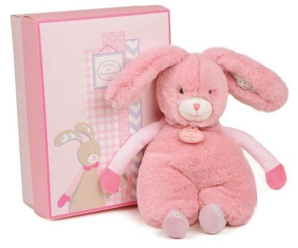 DC2760 - Doudou Lapin rose - LES CHOUPIDOUX - 1