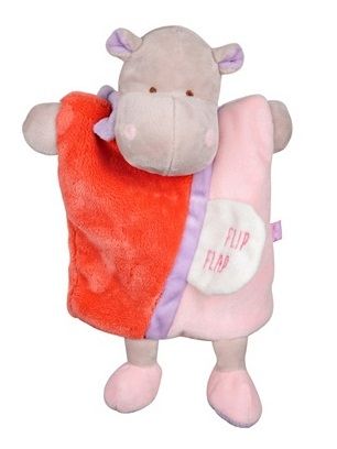 DC2784HIPPO - Marionnette hippopotame Petit secret 25 cm - 1