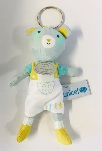 DC2934PANDA - Porte-clés UNICEF - Panda Bleu - 1