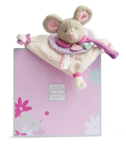 DC2976 - SOURIS PEARLY - Doudou attache-sucette - 1