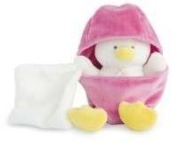 DC3107-FUSHIA - POUSSIN avec doudou – Fushia - 1