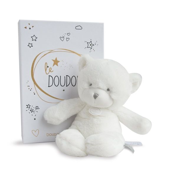 DC3271 - LE DOUDOU - PANTIN Ours blanc 26 cm - 1