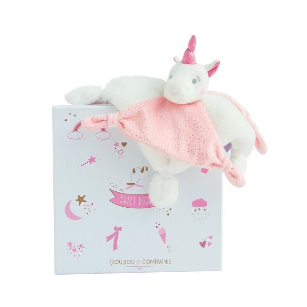 DC3277 - DOUDOU Licorne - Rose - 1