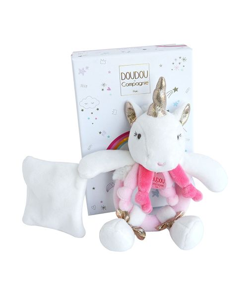 DC3310 - LICORNE - Hochet avec doudou - 1