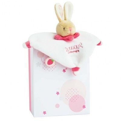 DC3385ROSE - MINI DOUDOU - Lapin Rose - 1
