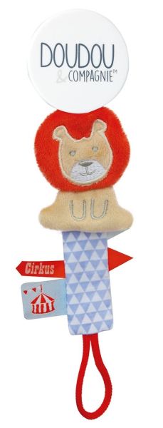 DC3425LION - Attache-sucette Choco/menthe - Lion - 1