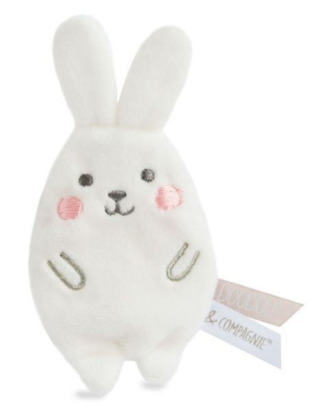 DC3426LAPINBL - Clip Vanille/fraise - Lapin Blanc - 1