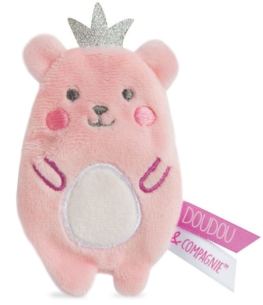 DC3426OURS - Clip Vanille/fraise - Ours rose - 1