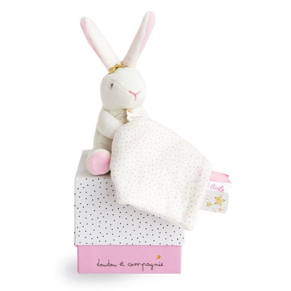 DC3513 - LAPIN ETOILE - Pantin avec doudou - 1