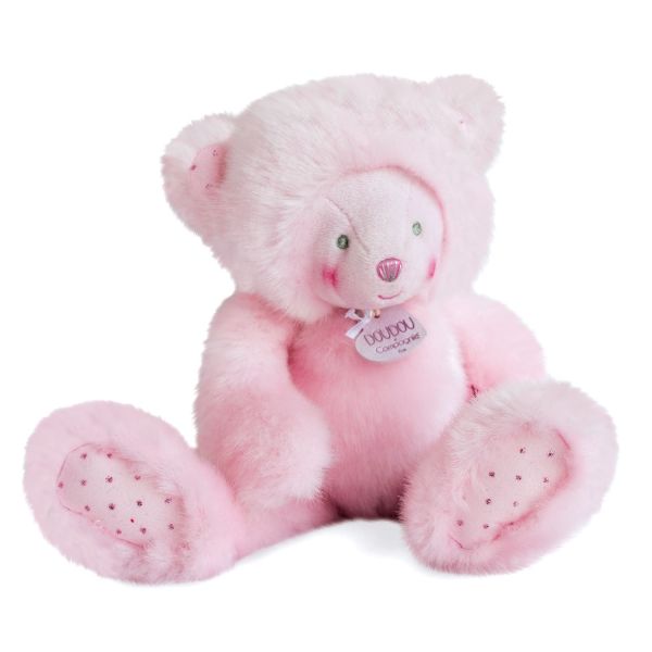 DC3552 - Trop mimi - Ourson rose 30 cm - 1