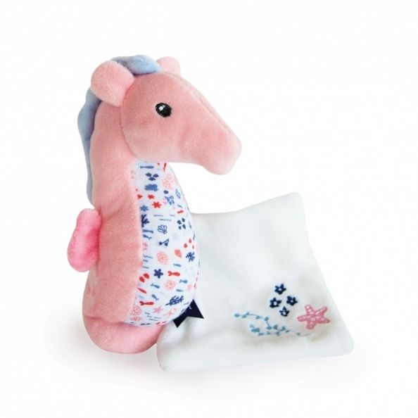 DC3654 - HIPPOCAMPE avec doudou - Rose - 1