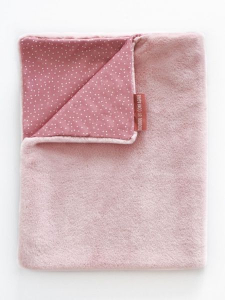 DC3718 - PLAID MOSAÏQUE - Rose - BIENTÔT DISPO - 1