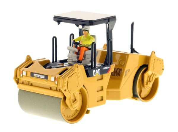 DCM85132 - Compacteur CATERPILLAR CB534D avec canopy et conducteur - 1