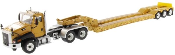 DCM85503 - CATERPILLAR CT660 6x4 et remorque porte engins XL120 - 1