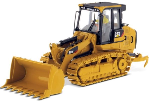 DCM85572 - Chargeuse sur chenilles CATERPILLAR 963K avec conducteur - 1