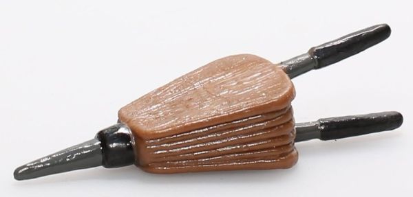 DELHEI070 - Soufflet miniature pour maison de poupée longeur 6 cm - 1