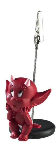 DEMKM03 - Mémo clip Hot Stuff assis hauteur figurine 5 cm - 1