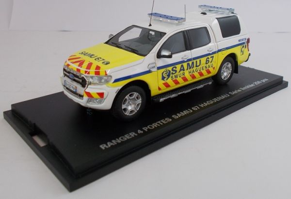 ALARME0015 - FORD RANGER double cabine SAMU67 limité à 250 exemplaires - 1