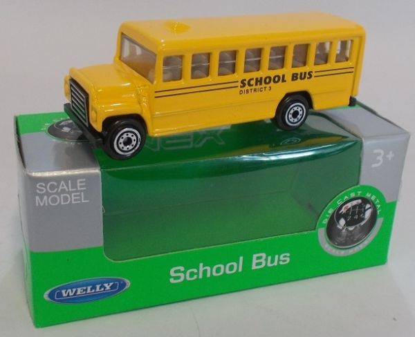 WEL52033W - Bus scolaire américain jaune - 1