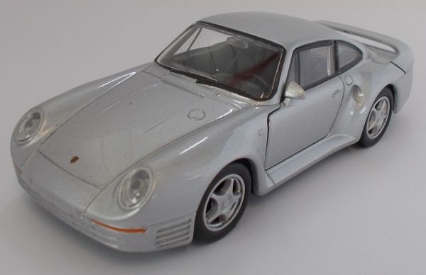 WELPO49720WD - PORSCHE 959 grise modèle à friction - 1