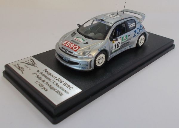 TRORRAL67 - PEUGEOT 206 WRC #10 rallye du Portugal 2000 M.Gronholm / T.Rautiainen limitée à 150 exemplaires - 1