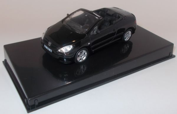 MAGRANPEUG307 - PEUGEOT 307 cc cabriolet ouvert noir - 1