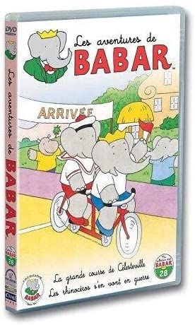 DVDDV1575 - DVD Les Aventures de Babar n°28 2 épisodes La grande Course de Celestville / Les rhinocéros vont en guerre - 1