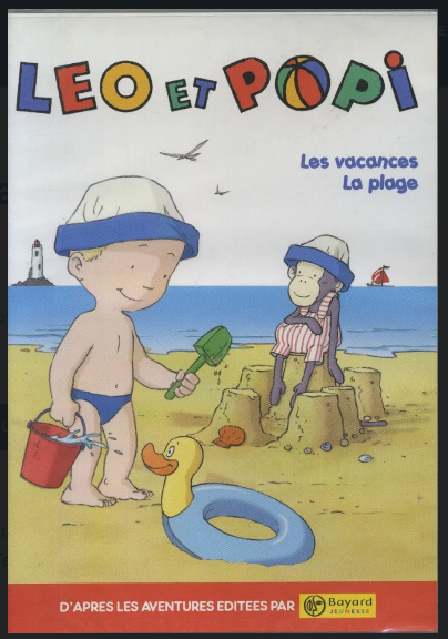 DVDDV1889 - DVD Leo et Popi Les vacances à la plage - 1