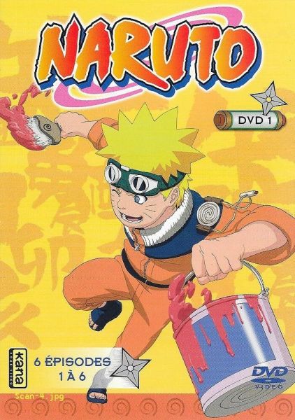 DVDDV2642 - DVD Naruto Vol 1 les 6 premiers épisodes de la série animée - 1