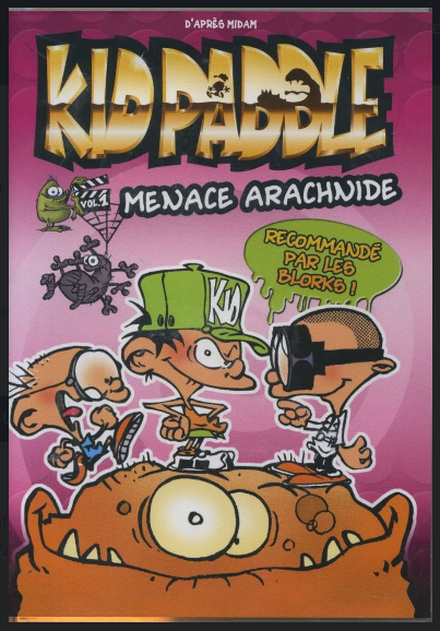 DVDDV3607 - DVD KIDPADDLE Vol 1 Menace Arachnide 8 épisodes - 1