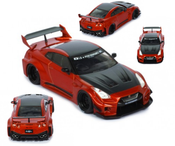 IXOMOC313 - NISSAN 35GT-RR Lb-Silhouette Works 2019 Rouge et noire - 1
