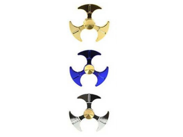 LPT35968 - Hand Spinner Métal triangle - Coloris aléatoire - 1